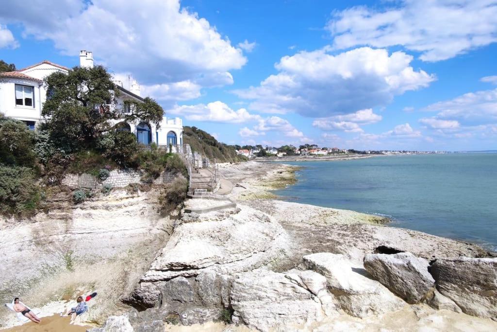 Jolie Maison Proche Mer - 8 Voyageurs - 4 Chambres Vaux-sur-Mer Eksteriør bilde