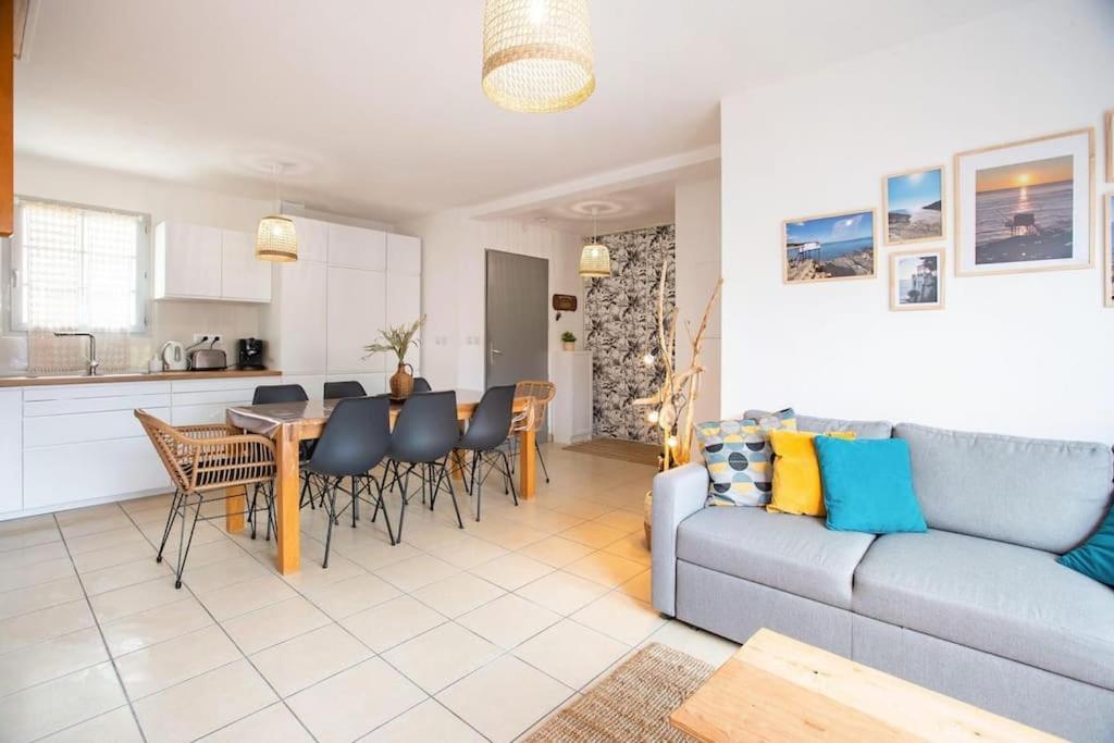 Jolie Maison Proche Mer - 8 Voyageurs - 4 Chambres Vaux-sur-Mer Eksteriør bilde