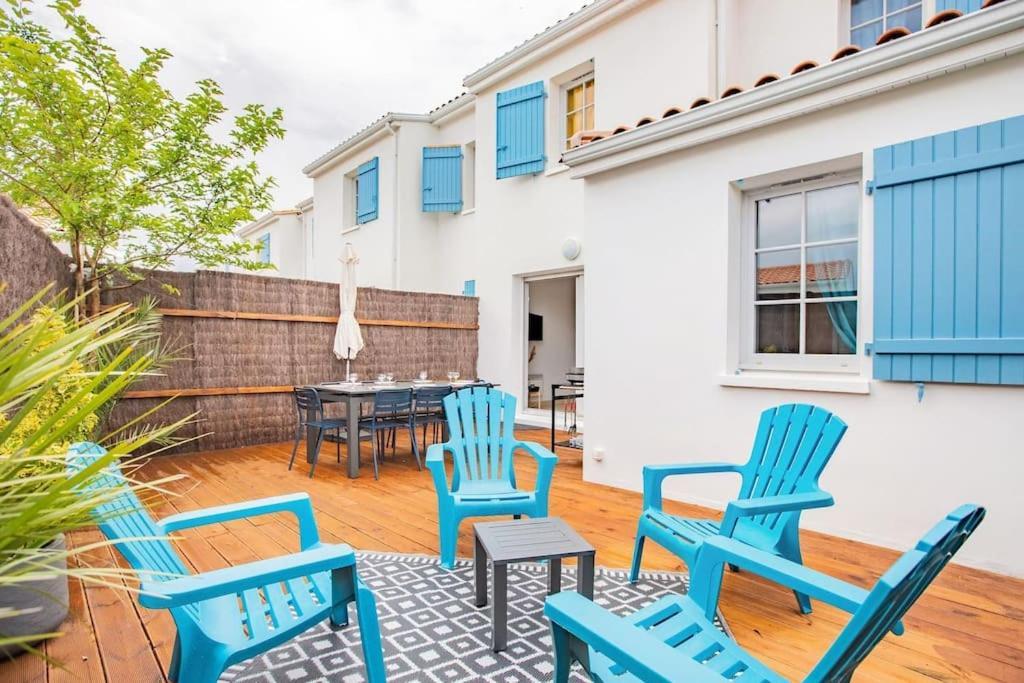 Jolie Maison Proche Mer - 8 Voyageurs - 4 Chambres Vaux-sur-Mer Eksteriør bilde