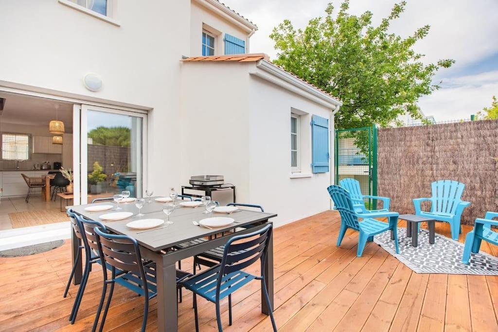 Jolie Maison Proche Mer - 8 Voyageurs - 4 Chambres Vaux-sur-Mer Eksteriør bilde